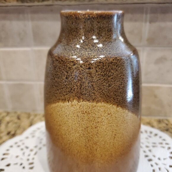 Pottery Craft California Vintage Handcrafted Stoneware 6" H ~ Earthtone Browns - Picture 2 of 5